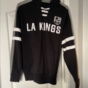 NHL LA Kings Black and White Sweatshirt